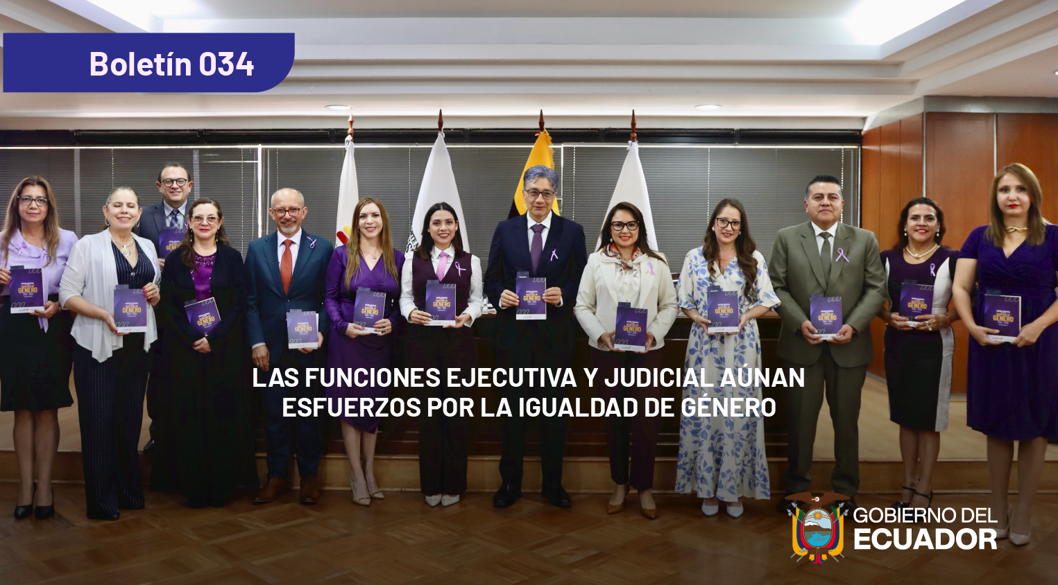 Las funciones Ejecutiva y Judicial aúnan esfuerzos por la igualdad de género
