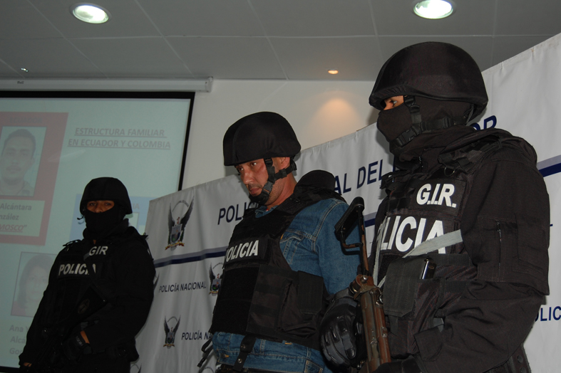 Detenido durante la Rueda de Prensa