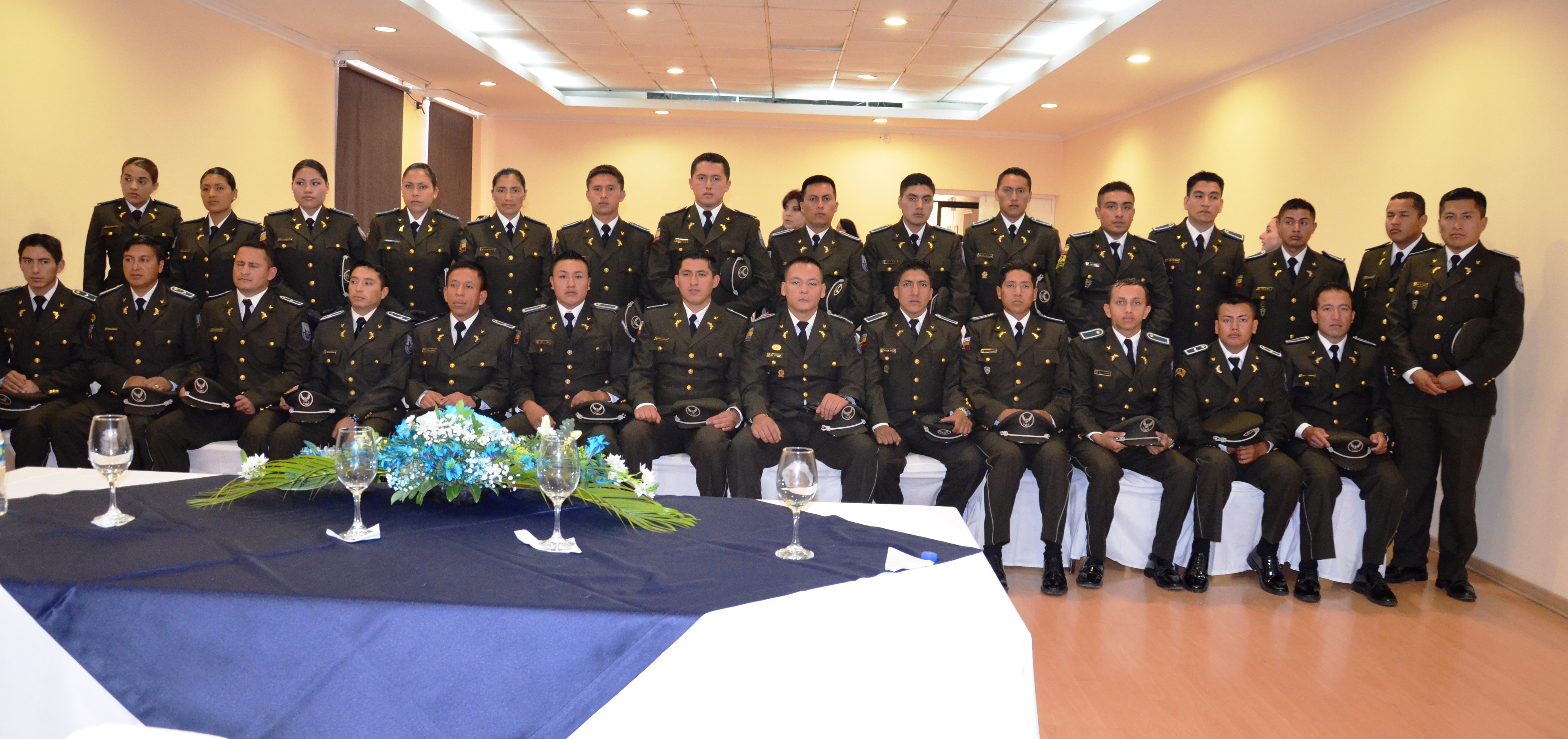 Inauguración del Primer Curso de Detectives de Campo de la Policía Nacional  – Ministerio de Gobierno