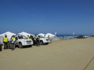 Policía Nacional presente en el Sudamericano de Surf en San Lorenzo (4)