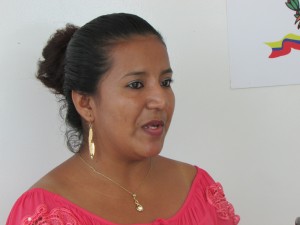 Karen Jara,representante del Grupo _Callejón X_