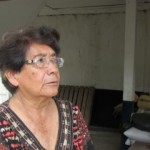 Liseth Moran, moradora del sector