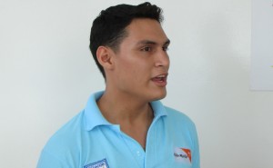 Yuver Acuña,miembro del grupo juvenil Callejón X