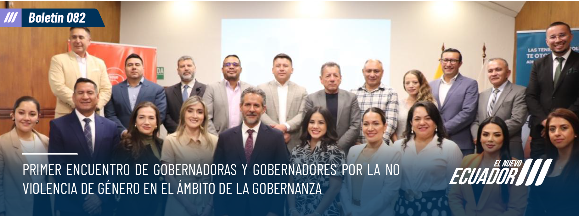 PRIMER ENCUENTRO DE GOBERNADORAS Y GOBERNADORES POR LA NO VIOLENCIA DE GÉNERO EN EL ÁMBITO DE LA GOBERNANZA