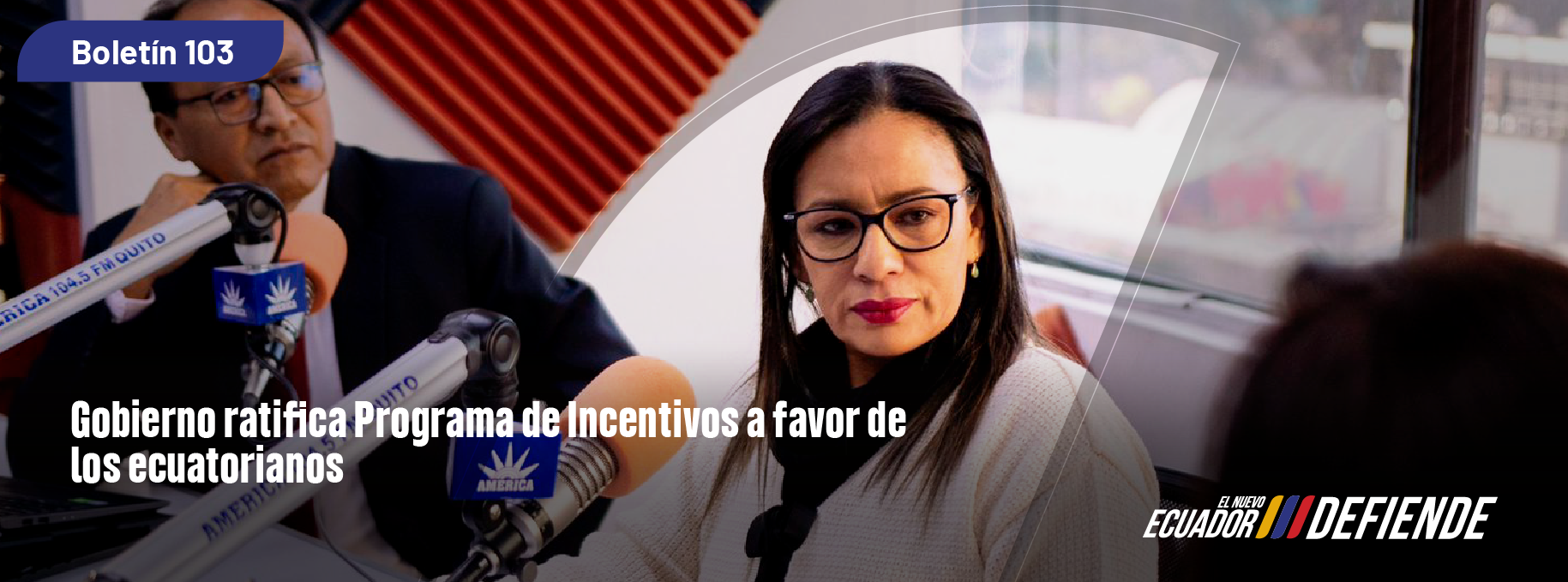 Gobierno ratifica Programa de Incentivos a favor de los ecuatorianos