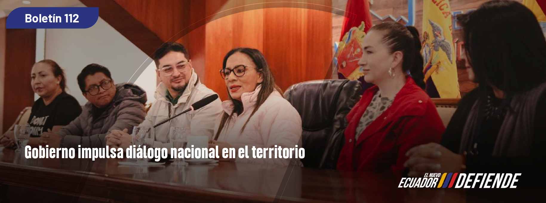 Gobierno impulsa diálogo nacional en el territorio