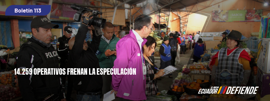14.259 operativos frenan la especulación