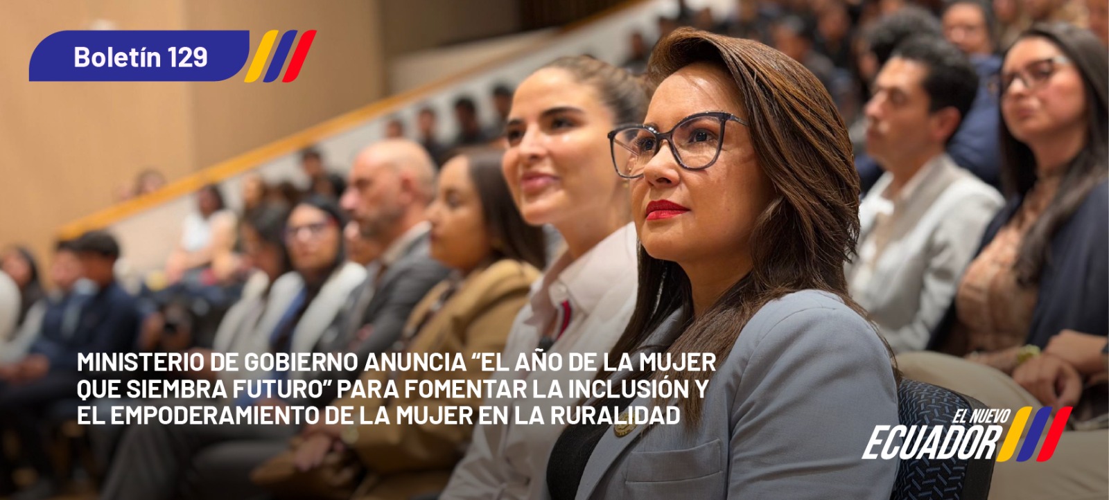 Ministerio de Gobierno anuncia El Año de la Mujer que Siembra Futuro para fomentar la inclusión y el empoderamiento de la mujer en la ruralidad