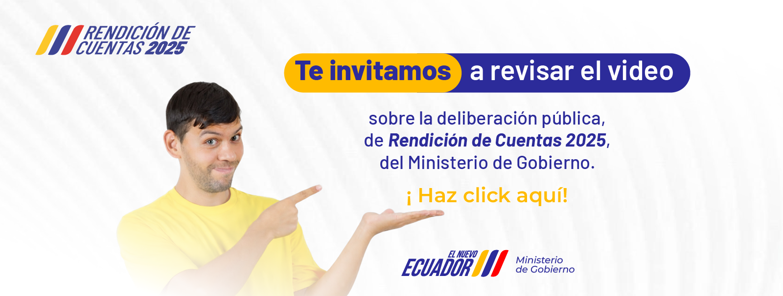 Deliberación pública de la Rendición de Cuentas 2025